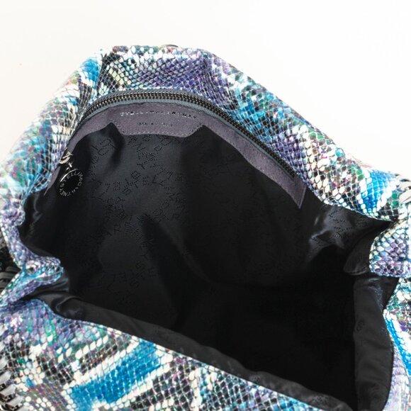 Stella McCartney Vegan Eco Python Oleographic Falabela Chain Tote - Picture 11 of 12